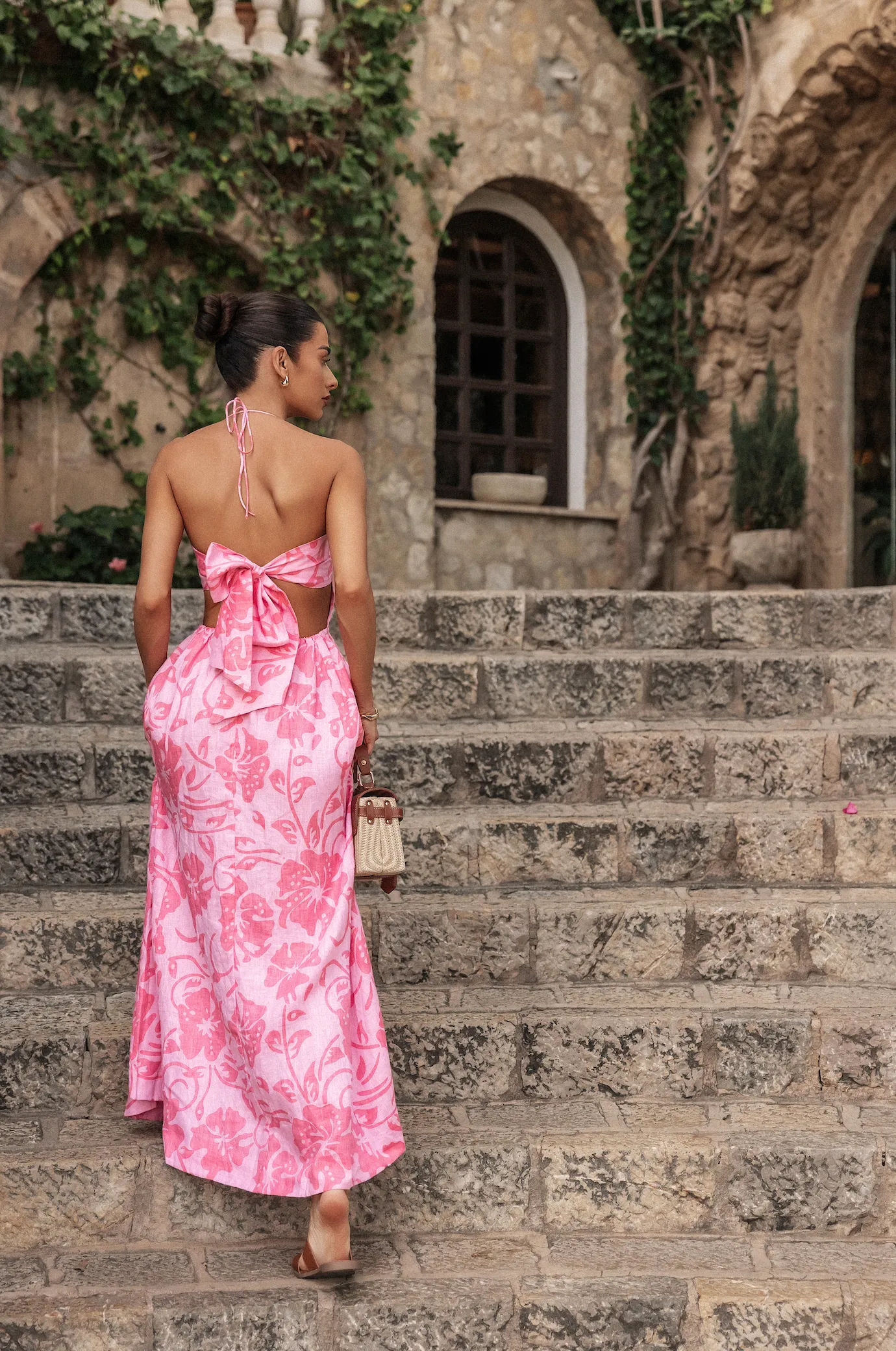 Coolum Dress - Hibiscus