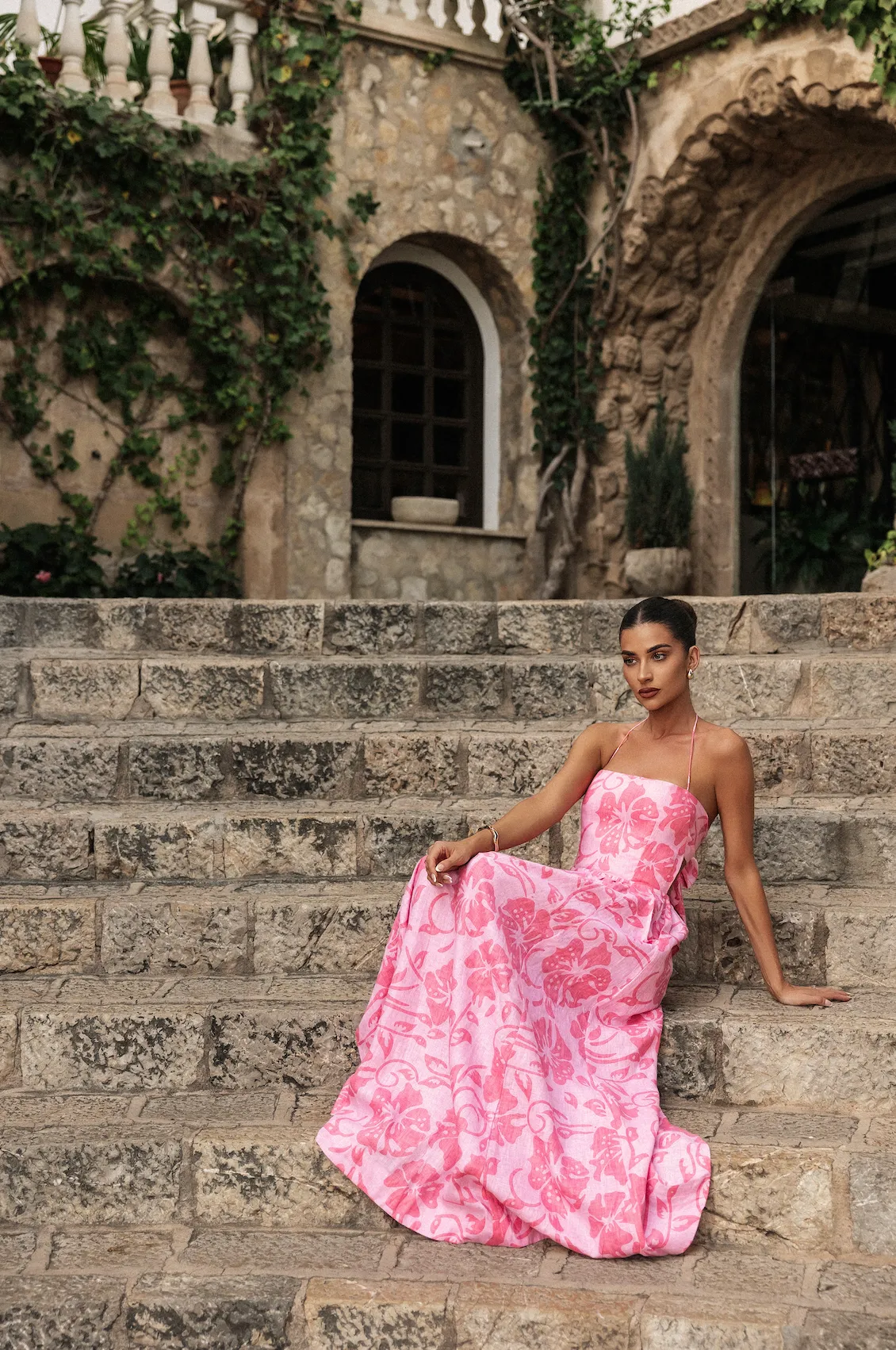 Coolum Dress - Hibiscus