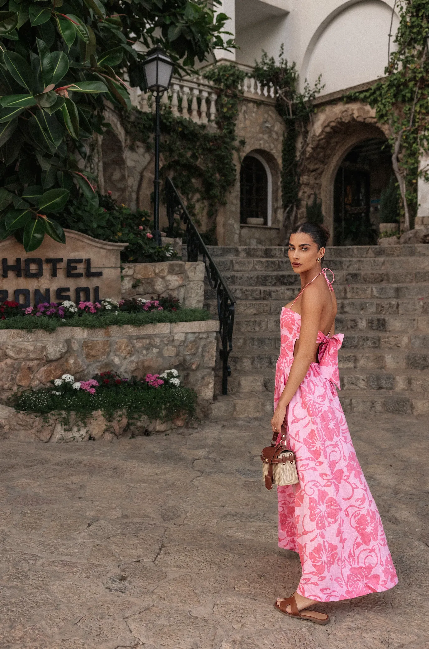 Coolum Dress - Hibiscus