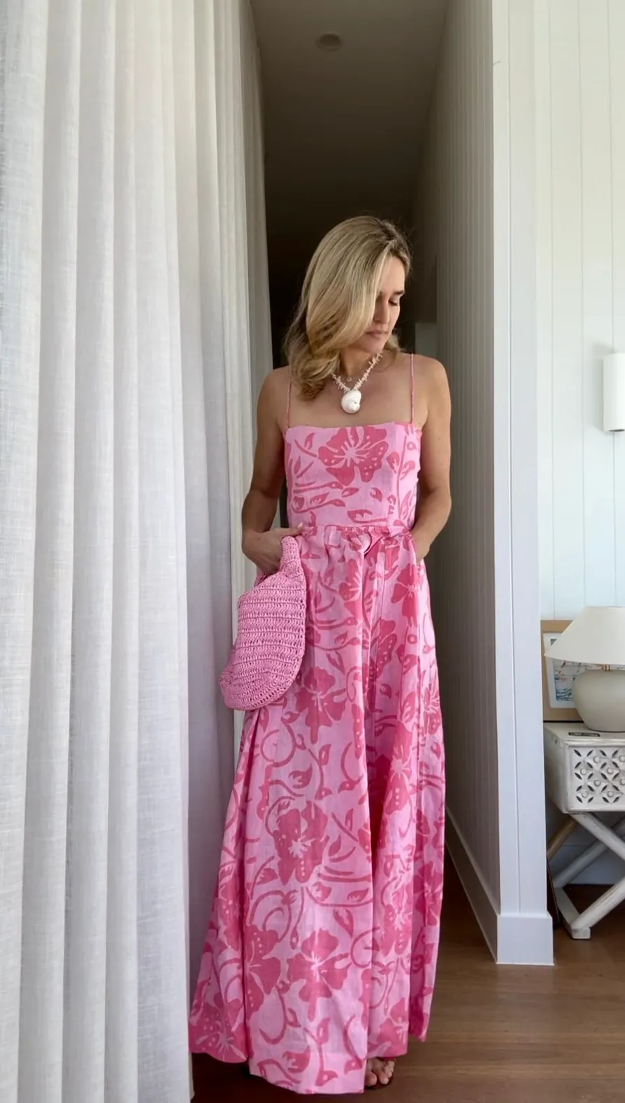Coolum Dress - Hibiscus