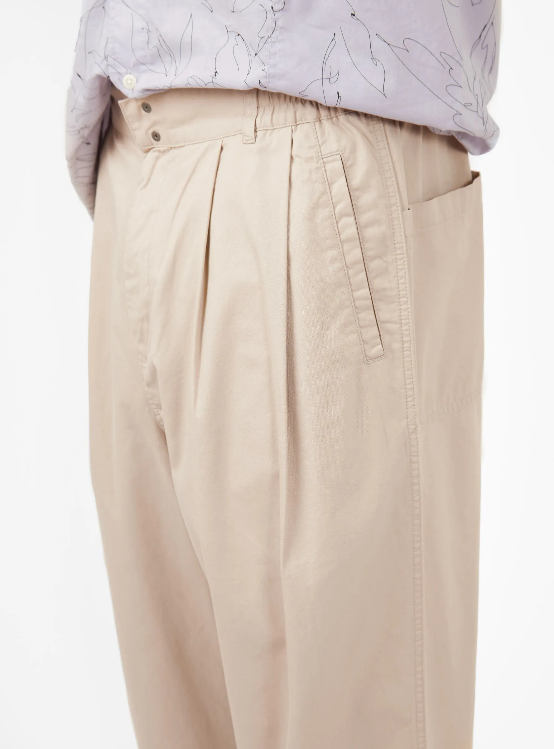 Manager Pleated Pant Tan
