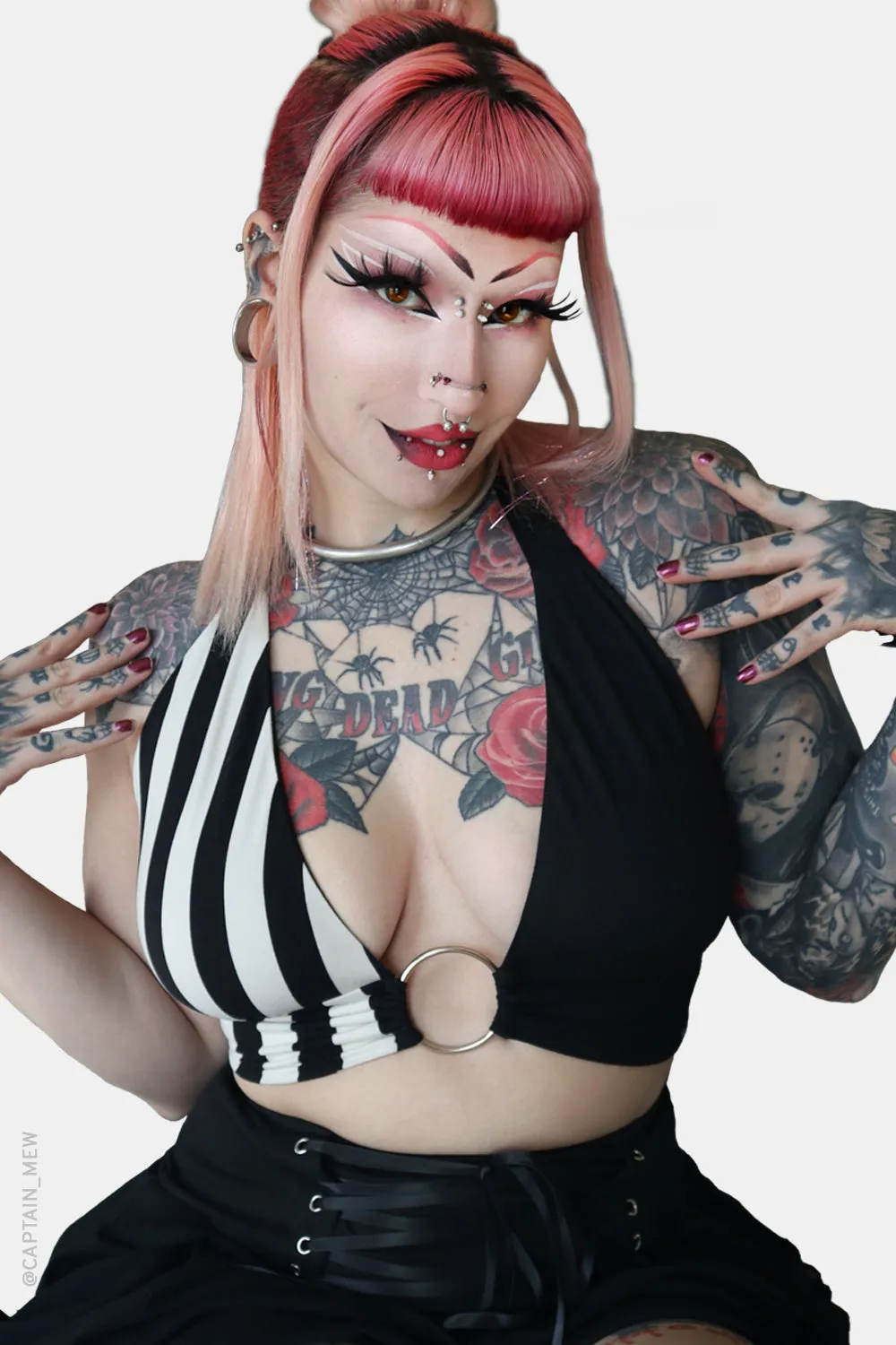 Nightmare O-Ring Halter Top