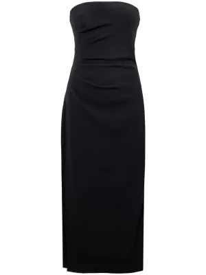 Shira Strapless Dress in Black
