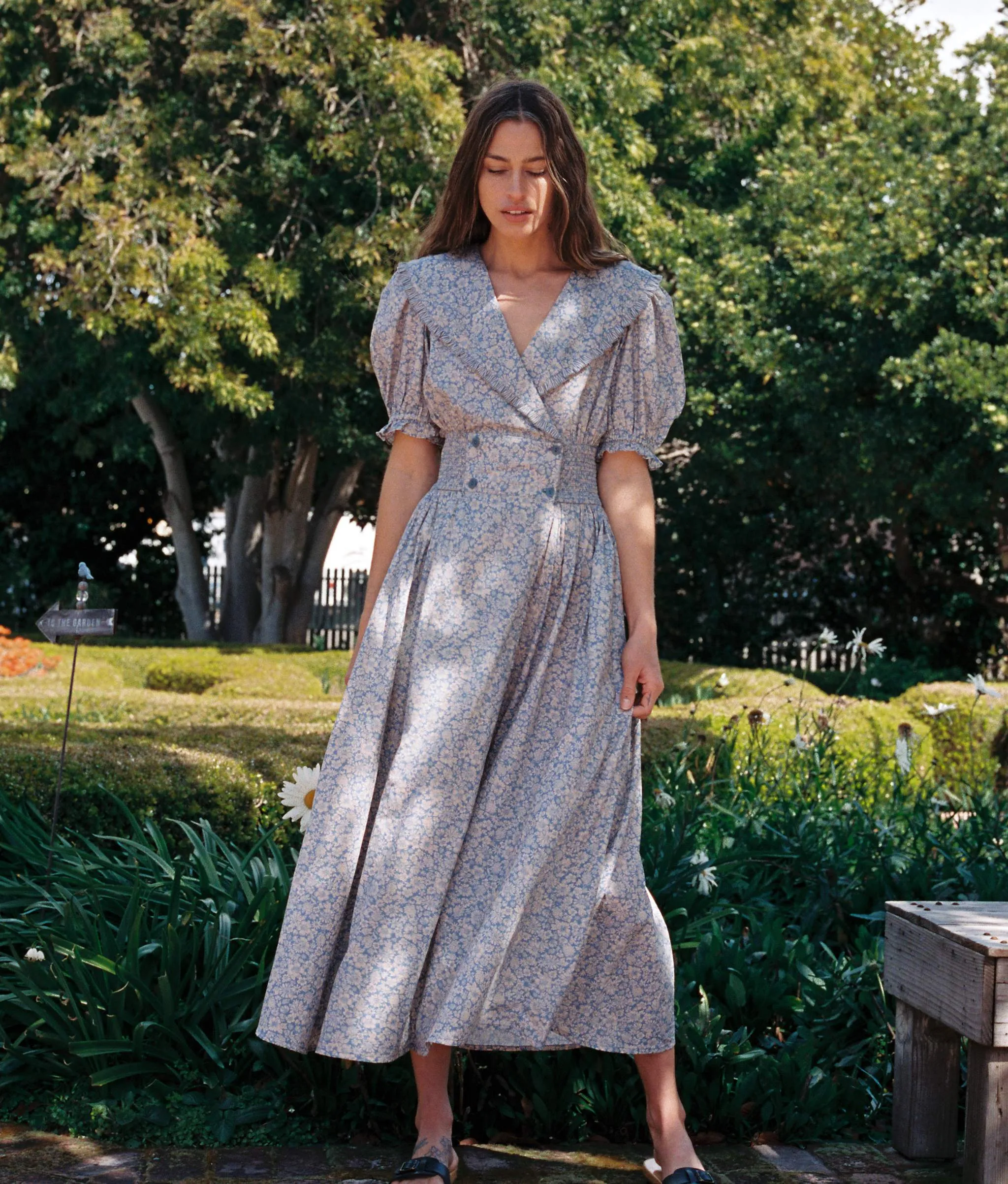The Liliana Dress | Daisy Blue