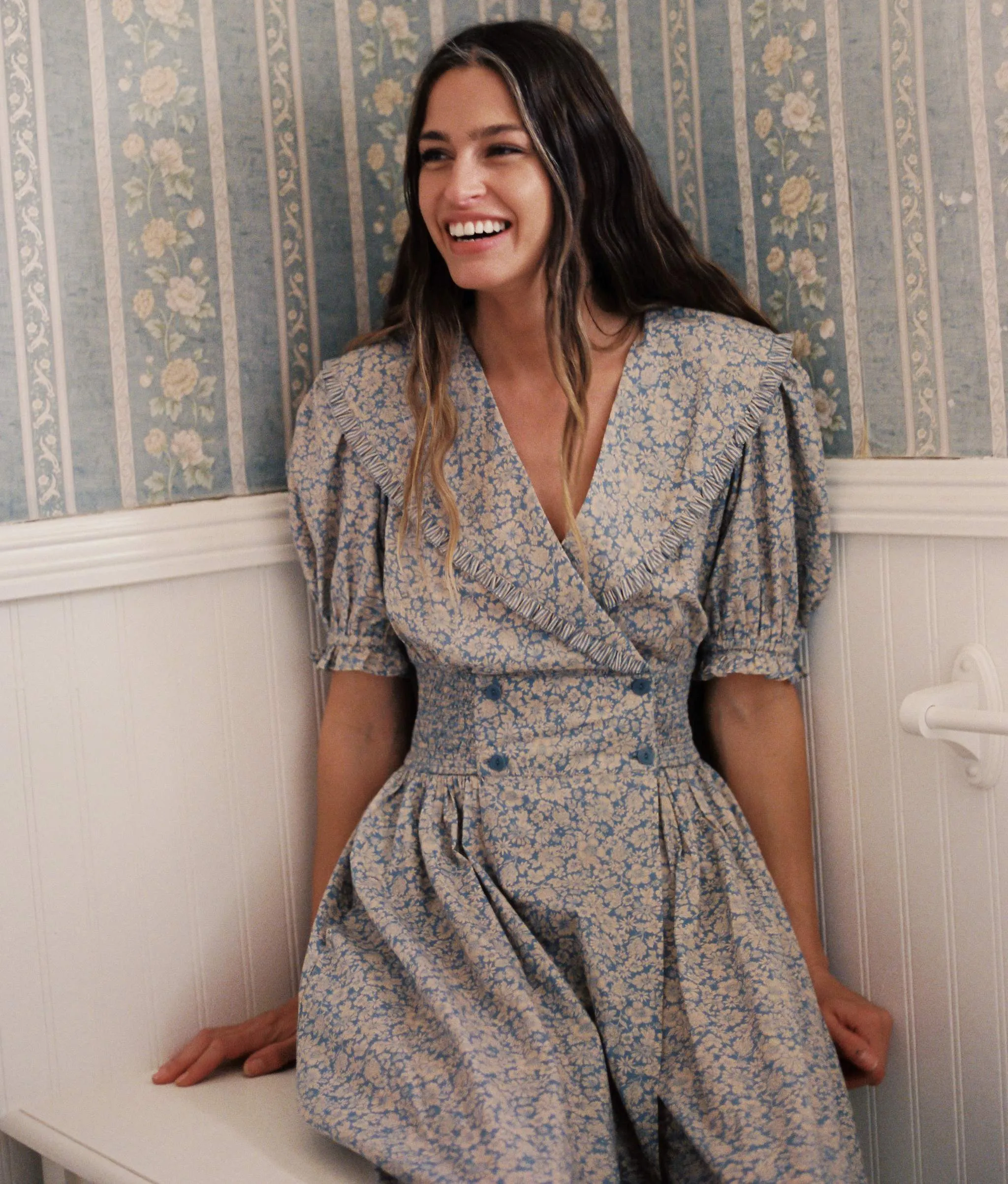 The Liliana Dress | Daisy Blue