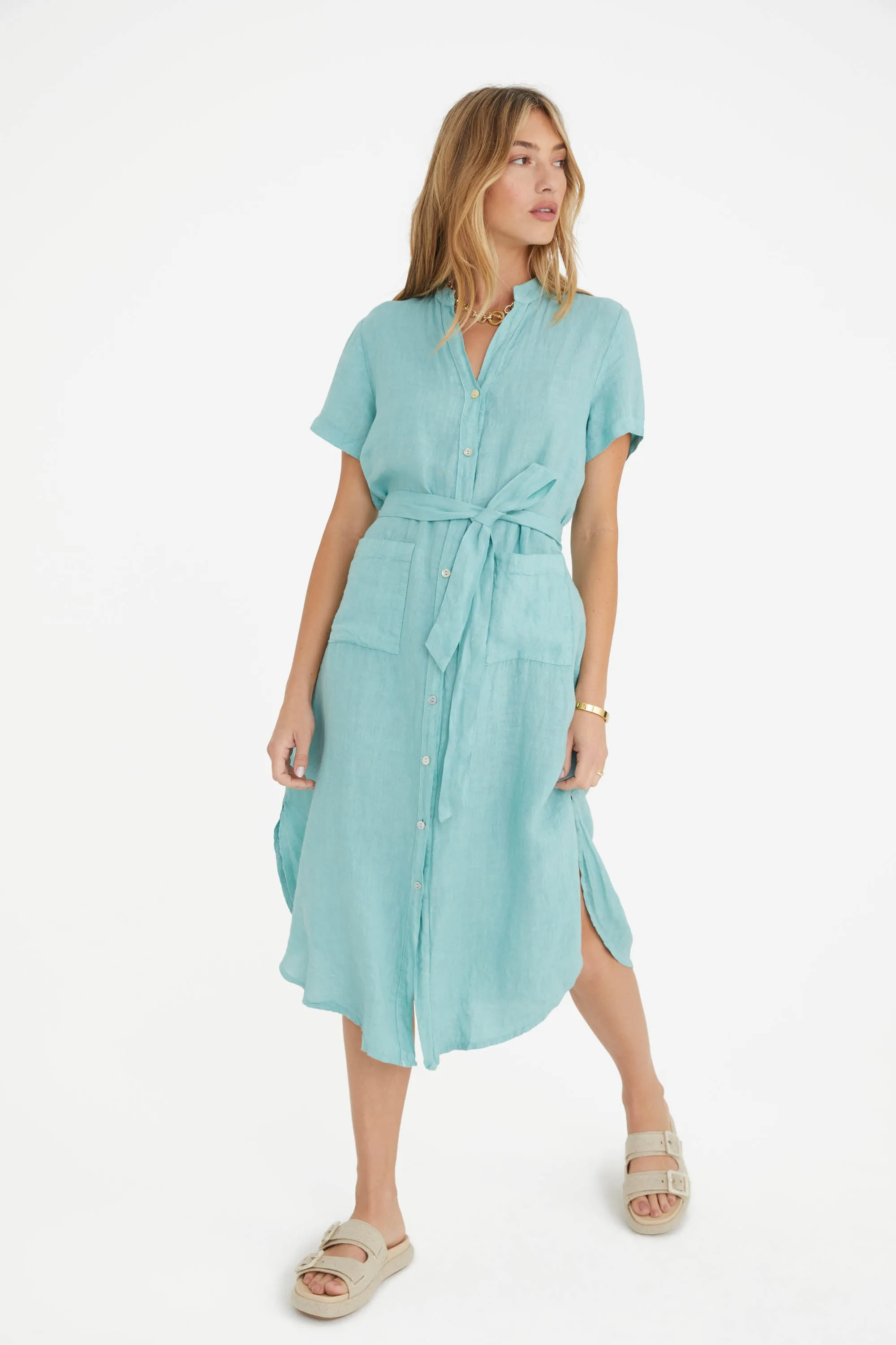 The Rosemary Linen Dress